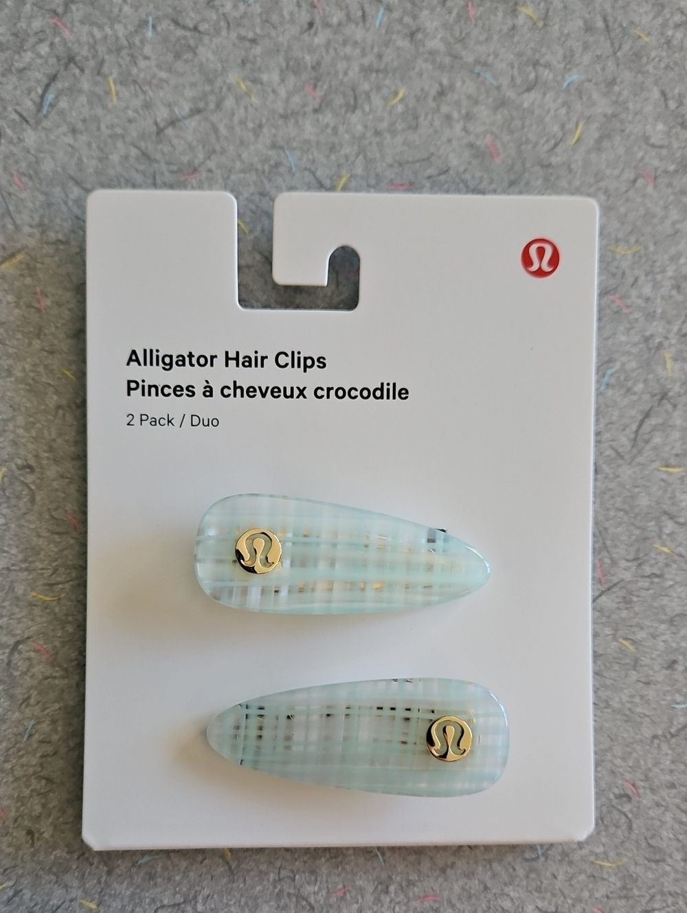 lululemon athletica Alligator Hair Clips - 2 Pack
